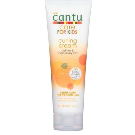 Cantu, العناية بالأطفال، كريم تجعيد الشعر، 8 أونصة (227 جم)