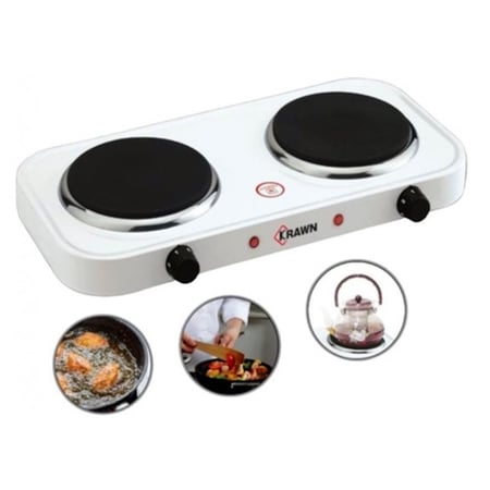 موقد كهربائي الحجري 2 عينين KRAWN