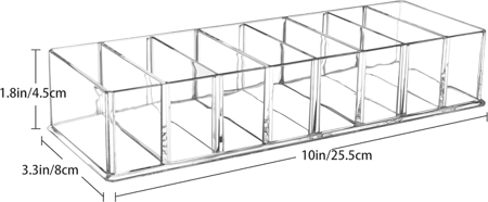 علبة  منظم مكياج قابل للفصل