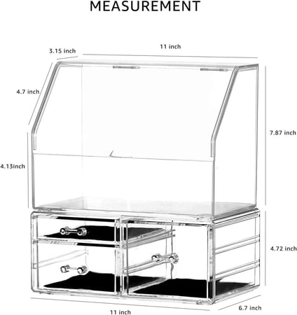 حافظات عرض مستحضرات التجميل