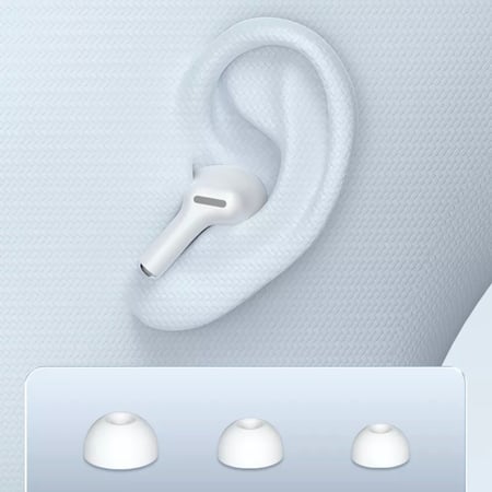 clear buds سماعة بلوتوث لاسلكية- ابيض