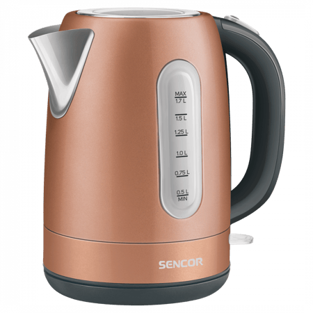 سينكور غلاية كهربائية ، سعة 1.7 لتر ، فولاذ مقاوم للصدأ ، فلتر قابل للإزاالة ، نظام أمان مذدوج ، 2150 واط ، 220 - 240 فولت ، 50 هرتز ، بنى ، م/ SWK1776GD