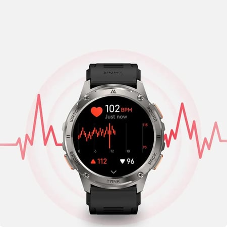 ساعة ذكية كوسبت تانك T3 (سلفر) 1.43 إنش 22 مم