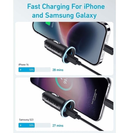 شاحن سيارة 52.5 واط من أنكر