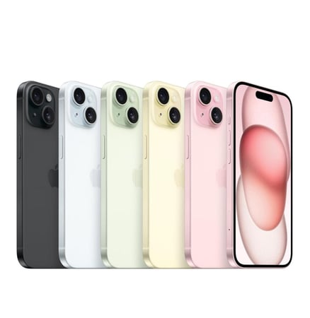 جوال أيفون 15 (أسود) 128 جيجا (نسخة عالمية)