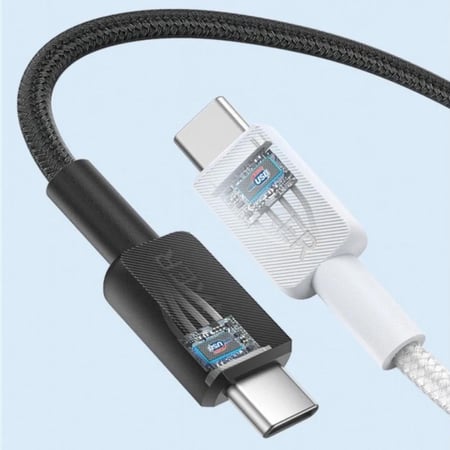 كيبل (تيب سي - يو إس بي) قماش ا متر (أنكر) - ضمان سنتين