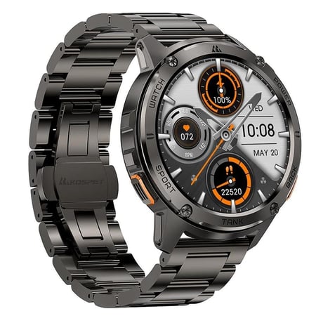 ساعة ذكية كوسبت تانك T3 (أسود) 1.43 إنش 22 مم (إصدار خاص)