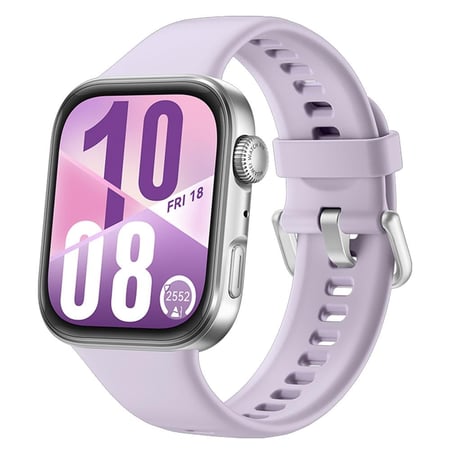 ساعة هواوي (فيت 4 - Fit 4) بنفسجي 1.82 بوصة - ضمان سنتين