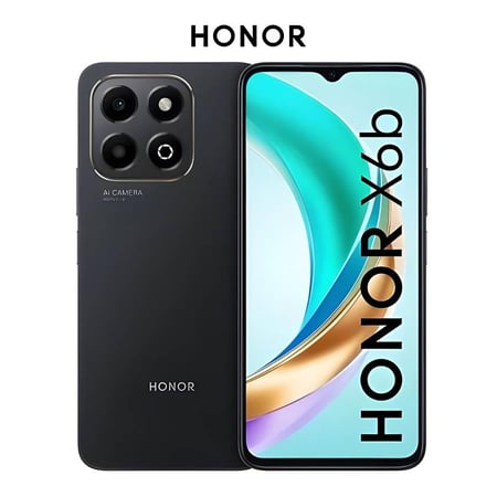 جوال هونر إكس 6 بي (أسود) 128 جيجا - ضمان سنتين