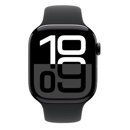 ساعة أبل 10 (أسود) 42 مللي (GPS)