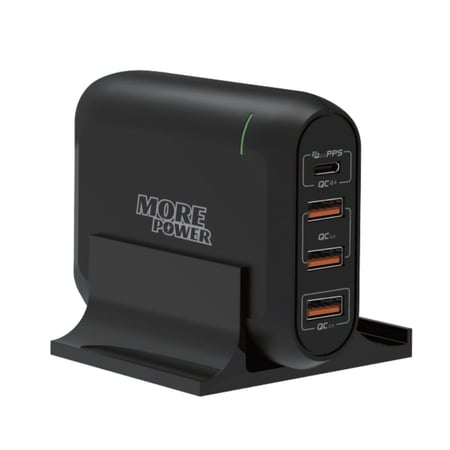 منصة شحن بيت 66 واط 5 منافذ (مور باور) - ضمان سنتين