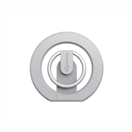 مسكة جوال ماج سيف مغناطيسي كاربون فايبر ماركة أرمور برو