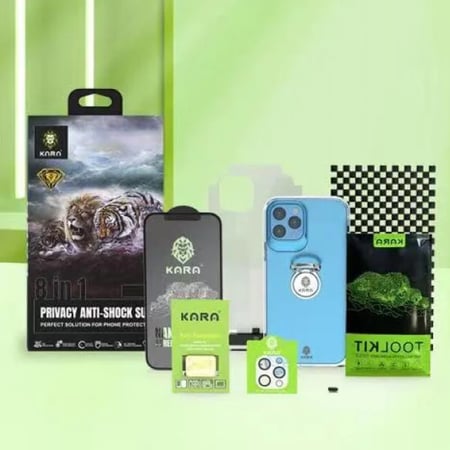 بكج ايفون 13برو 8×1 كارا ضمان سنة