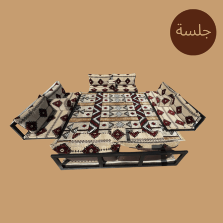 جلسة خارجية حديثة (نقشة الفخامة)