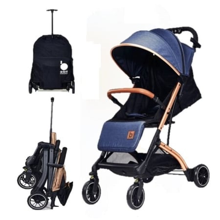 عربية اطفال قابلة للطي وخفيفة للسفر بالطائرة ماركة باوباوهاو baobaohao