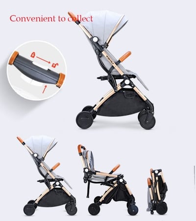 عربية الطيارة للسفر عربة أطفال سفر خفيفة