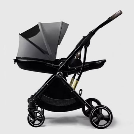 عربية اطفال مع كرسي اطفال متعدد الاستخدام قابلة للطي خفيفة الوزن للسفر