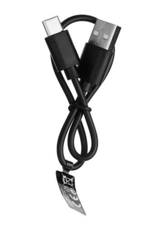 Brave باور بانك من جوي Goui بقوة 10000 mAh بثلاث منافذ سريعة الشحن  | لون أسود