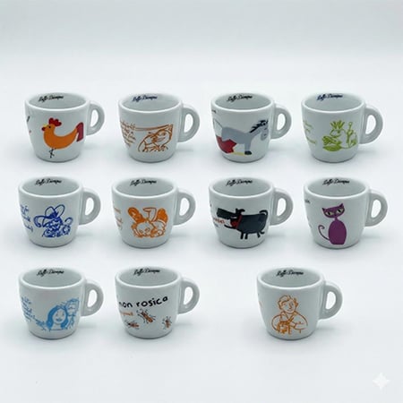 اكواب اسبريسو باشكال مختلفة 65 مل