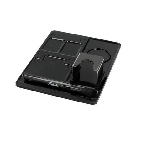 طقم ايطالي من يوريكا 3 قطع قاعدة جلدية مع المكبس وقاعدة كبس استيل