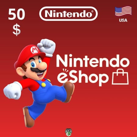Nintendo eShop Gift Card 50$ USA