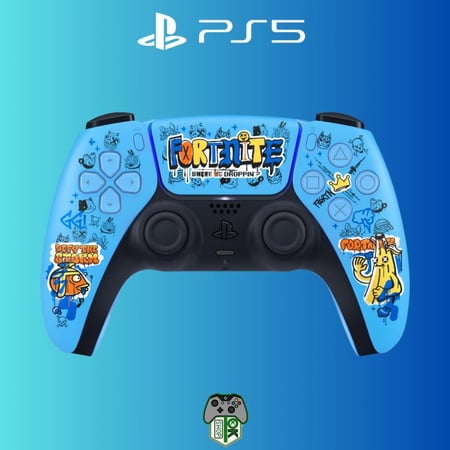 بلايستيشن 5 يد تحكم لاسلكية إصدار خاص فورتي نايت- PlayStation 5 Wireless Controller Fortnite Edition