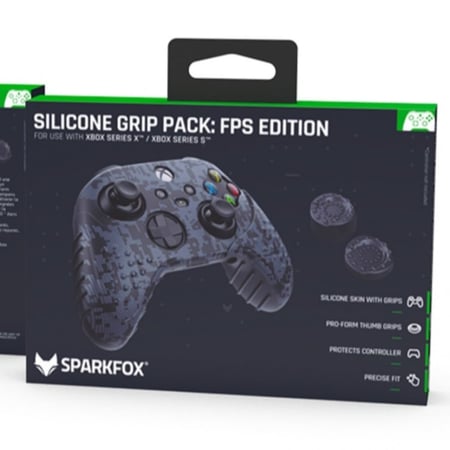 SPARKFOX Silicone Grip Pack Digital Camo