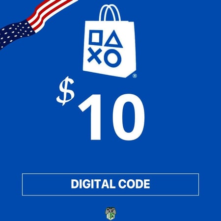 PlayStation Network Gift Card 10 USD  - PSN USA
