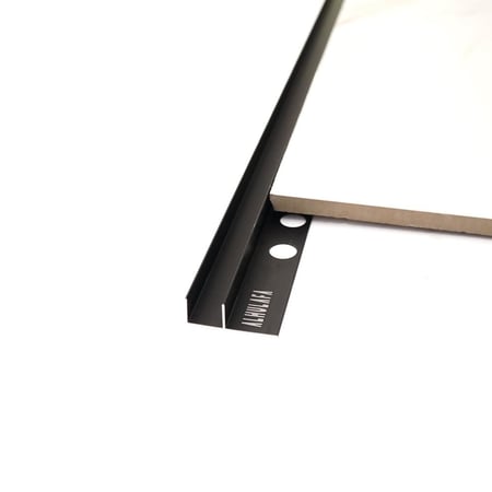 بروفايل تثبيت الزجاج و نعلة مخفية ألمونيوم