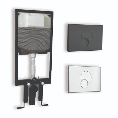 غطاء زر سيفون مخفي SMARTIKA 6 E كاريبا KARIBA إيطالي