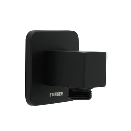 كوع مخرج شطاف مربع اسود