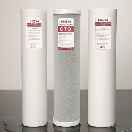 شمعة غيار فلتر HEX TANK الخرطوشة القياسية