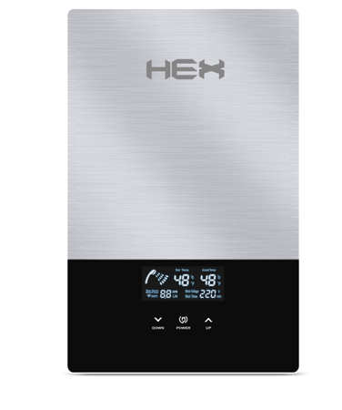 سخانات مياه فورية HEX تحكم ذكي عدة قدرات