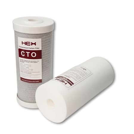 فلتر تنقية مياه HEX ثنائي