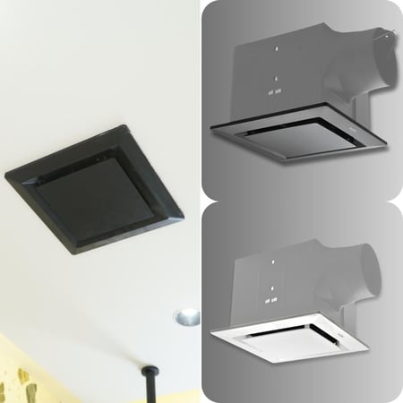 غطاء مروحة شفط مخفية موديرن لجميع الماركات