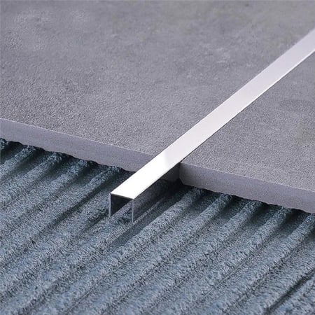 بروفايل حرف U فتحة للداخل ستانلس ستيل