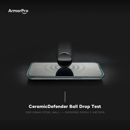 حماية شاشة ArmorPro سيراميك ديفندر خصوصية للايفون 15