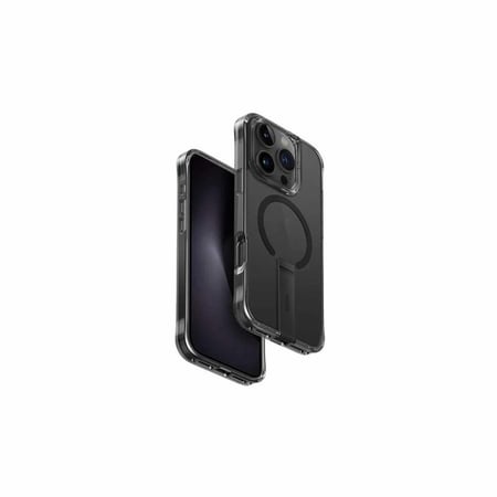 كفر حماية يونيك هايبرد ماج سيف مع ستاند للايفون 16 برو ماكس - اسود