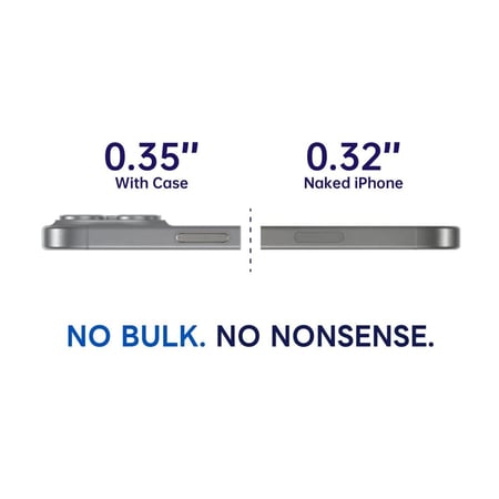 كفر حماية ArmorPro سوبر سليم للايفون 16 برو - شفاف