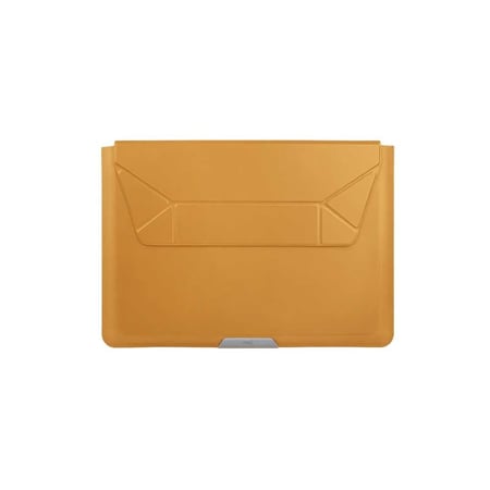 شنطة لابتوب يونيك أوسلو مع ستاند قابل للطي مقاس 14 اصفر