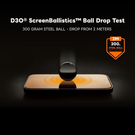 حماية شاشة ايفون 17 برو ماكس ArmorPro D30 AR مضادة للانعكاس - شفاف