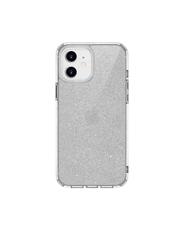 uniq case لايف برو تينسل للايفون 12 / 12 برو - شفاف