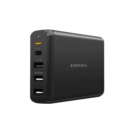 منصة شحن انيرجيا متعددة المنافذ بقوة 75 واط - اسود