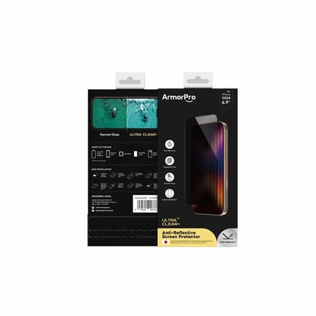 حماية شاشة زجاجية خصوصية ArmorPro ايفون 16 برو ماكس