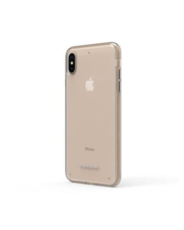 كفر puregear نحيف للايفون اكس اس ماكس - أسود / شفاف