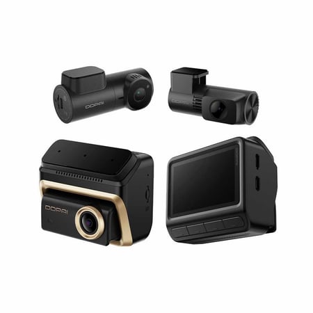 داش كام DDPAi Z90 Master كاميرا امامية 4K وداخلية 3K وخلفية 4K تدعم GPS