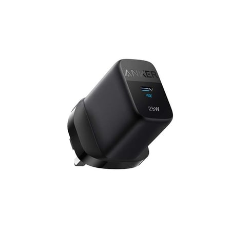 شاحن جداري انكر 312 بقوة 25 واط بمنفذ تايب سي - اسود