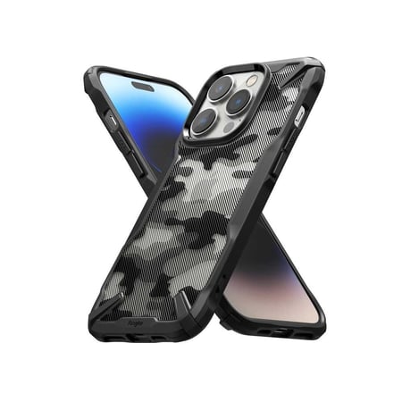 كفر رينكي فيوجن ايفون 14 برو جيشي اسود