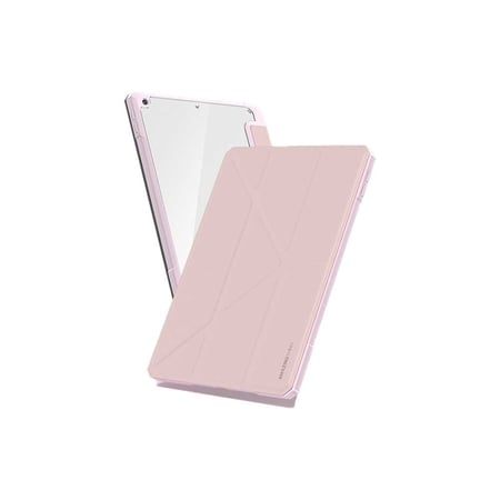 كفر AmazingThing تيتان برو قابل للطي للايباد 10.2 الجيل 9 - رمادي وردي