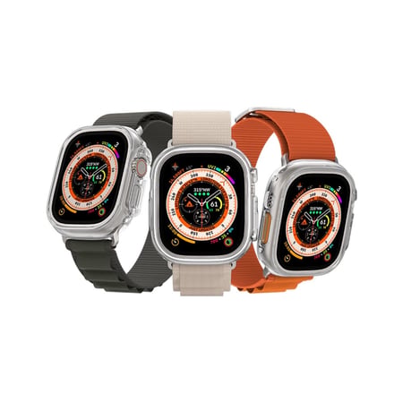 كفر حماية Amazing Thing الترا لساعة ابل مقاس 49 mm - شفاف